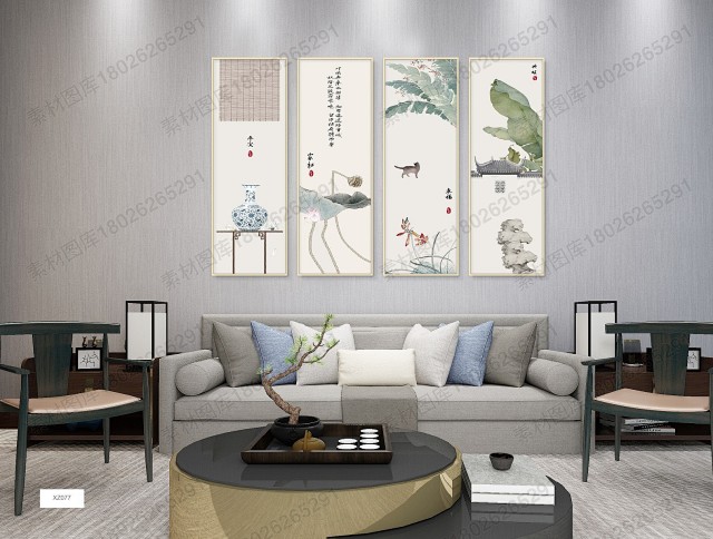 新中式装饰画2