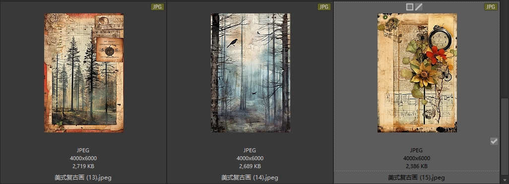 美式乡村复古怀旧森林麋鹿田园风花园客厅玄关装饰画高清素材图库